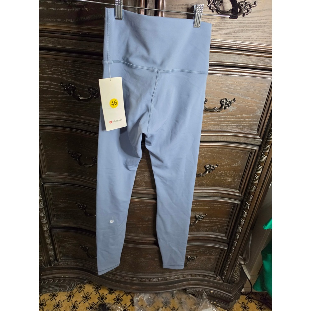 Lululemon Wunder Train No Line HR Tight 28 Starlight Blue LW5IT9S Sz 4 NWT - Picture 2 of 6